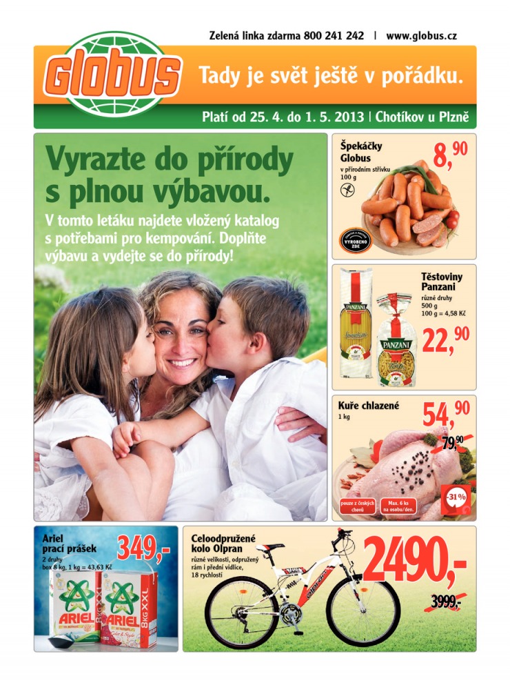 letk Globus Nae noviny od 25.4.2013 strana 1